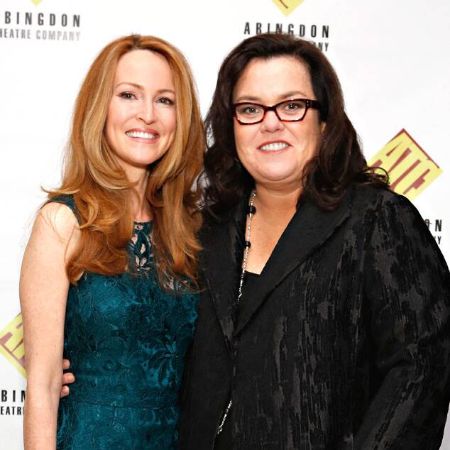 Michelle with her ex-wife, Rosie